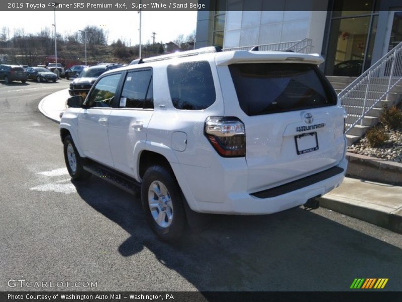 Super White / Sand Beige 2019 Toyota 4Runner SR5 Premium 4x4