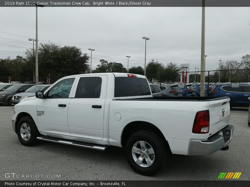 Bright White / Black/Diesel Gray 2019 Ram 1500 Classic Tradesman Crew Cab