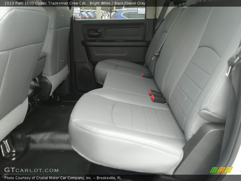 Bright White / Black/Diesel Gray 2019 Ram 1500 Classic Tradesman Crew Cab