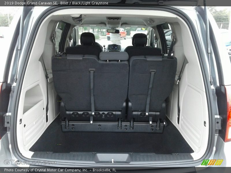 Billet / Black/Light Graystone 2019 Dodge Grand Caravan SE