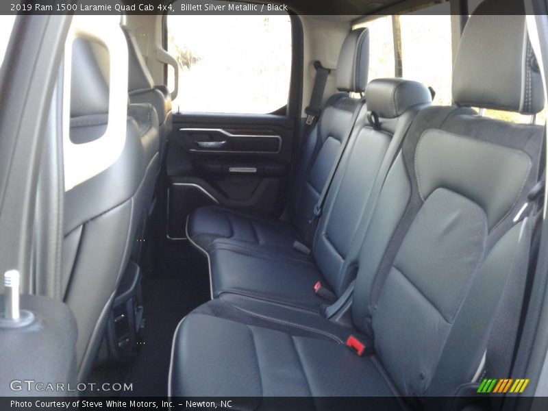 Billett Silver Metallic / Black 2019 Ram 1500 Laramie Quad Cab 4x4