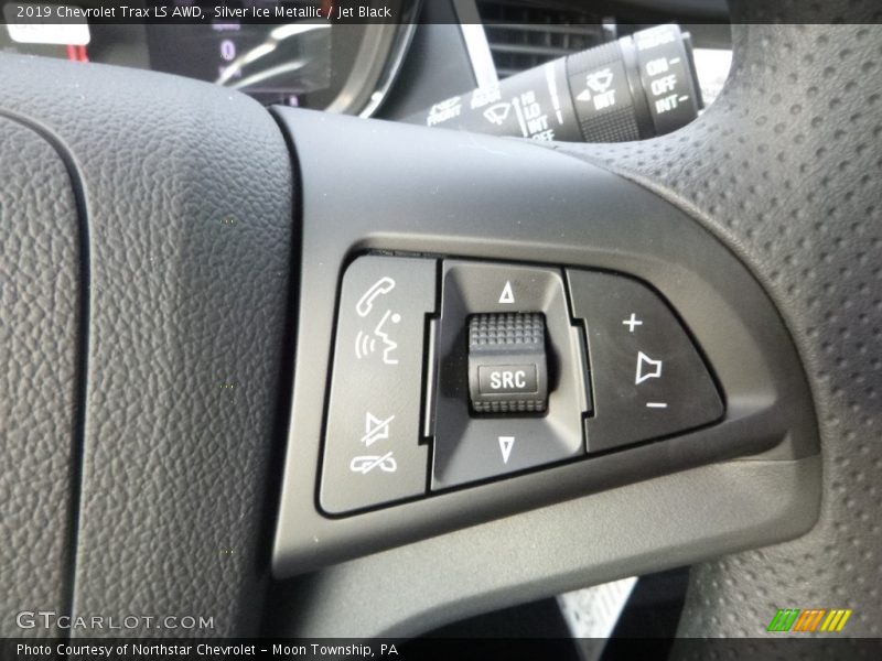 Silver Ice Metallic / Jet Black 2019 Chevrolet Trax LS AWD