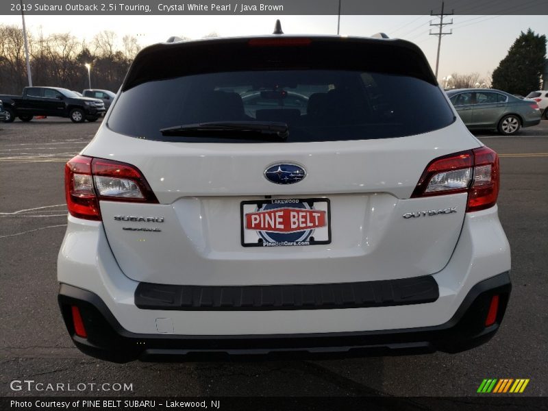 Crystal White Pearl / Java Brown 2019 Subaru Outback 2.5i Touring