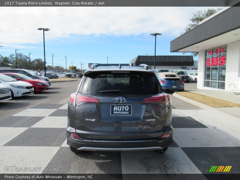 Magnetic Gray Metallic / Ash 2017 Toyota RAV4 Limited