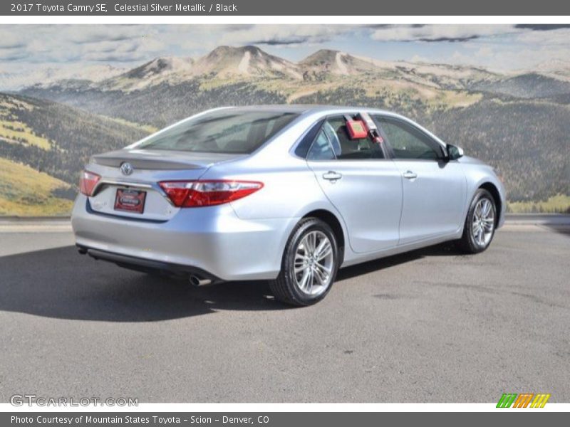 Celestial Silver Metallic / Black 2017 Toyota Camry SE