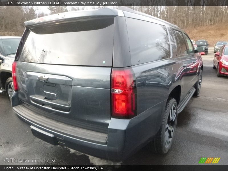 Shadow Gray Metallic / Jet Black 2019 Chevrolet Suburban LT 4WD
