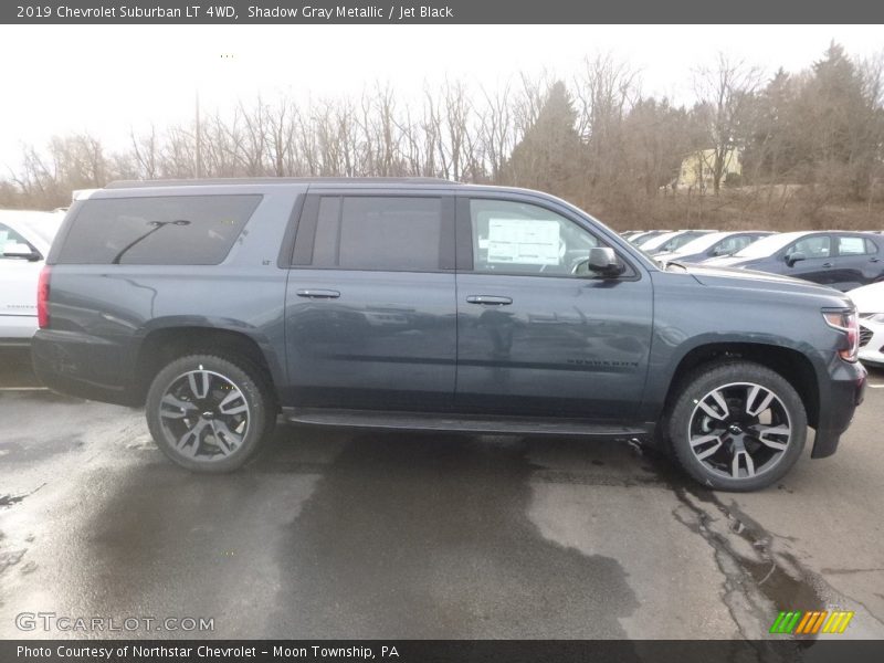 Shadow Gray Metallic / Jet Black 2019 Chevrolet Suburban LT 4WD