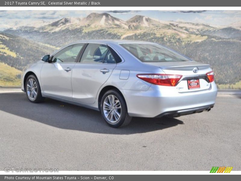 Celestial Silver Metallic / Black 2017 Toyota Camry SE
