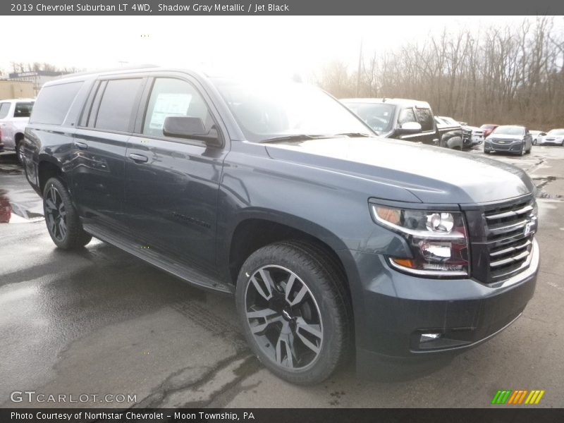 Shadow Gray Metallic / Jet Black 2019 Chevrolet Suburban LT 4WD