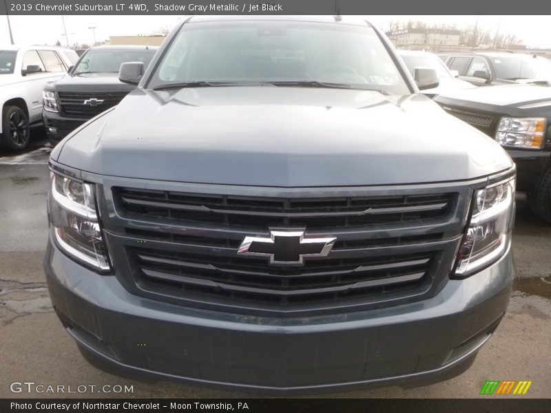 Shadow Gray Metallic / Jet Black 2019 Chevrolet Suburban LT 4WD