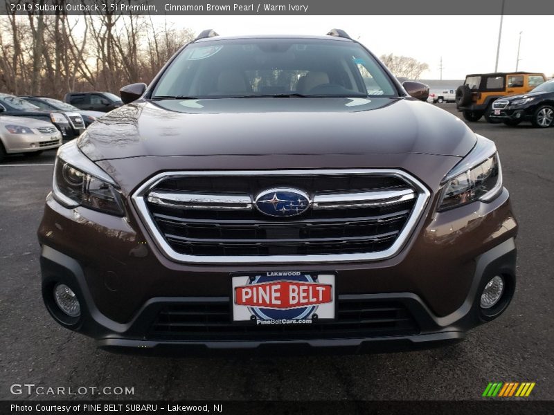 Cinnamon Brown Pearl / Warm Ivory 2019 Subaru Outback 2.5i Premium