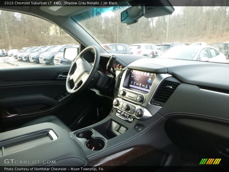 Shadow Gray Metallic / Jet Black 2019 Chevrolet Suburban LT 4WD