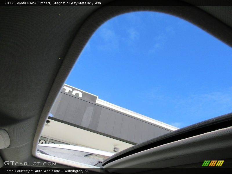 Magnetic Gray Metallic / Ash 2017 Toyota RAV4 Limited