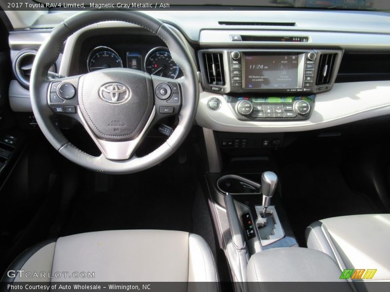 Magnetic Gray Metallic / Ash 2017 Toyota RAV4 Limited
