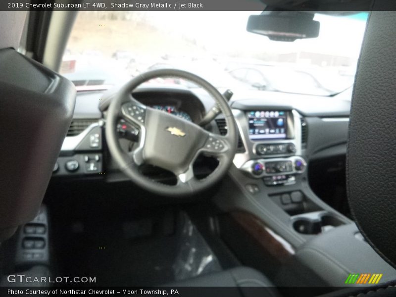 Shadow Gray Metallic / Jet Black 2019 Chevrolet Suburban LT 4WD