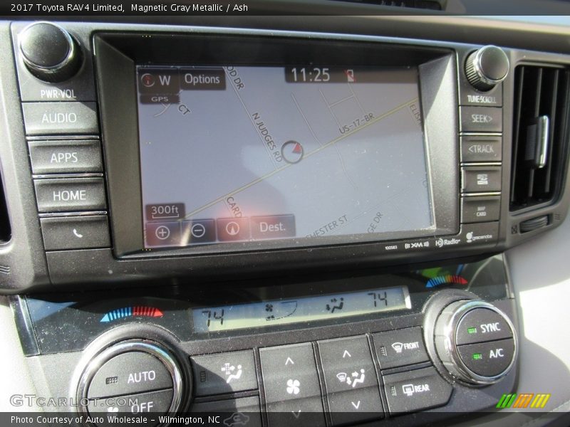 Magnetic Gray Metallic / Ash 2017 Toyota RAV4 Limited