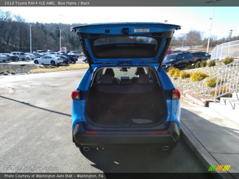 Blue Flame / Black 2019 Toyota RAV4 XLE AWD