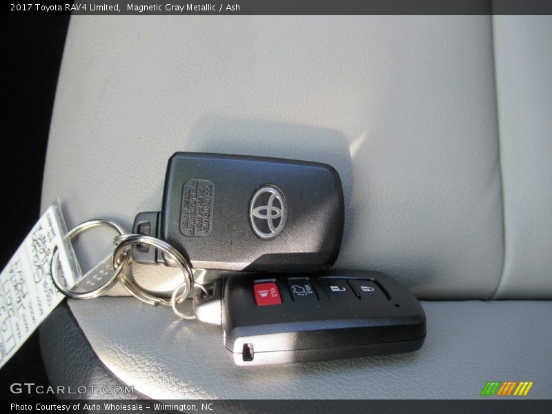 Magnetic Gray Metallic / Ash 2017 Toyota RAV4 Limited