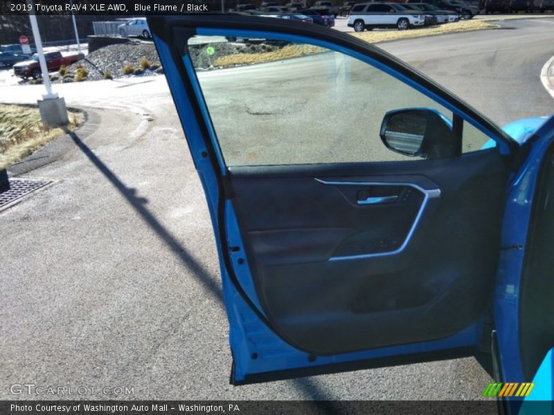 Blue Flame / Black 2019 Toyota RAV4 XLE AWD