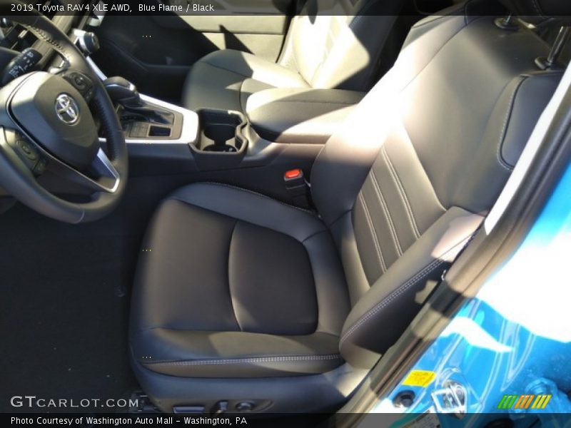Blue Flame / Black 2019 Toyota RAV4 XLE AWD