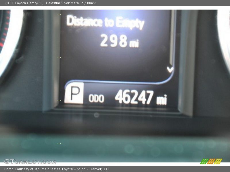 Celestial Silver Metallic / Black 2017 Toyota Camry SE