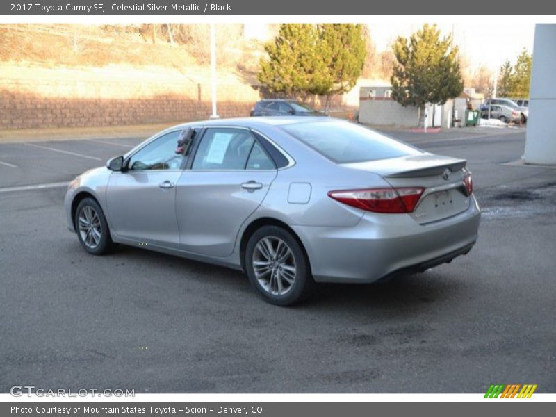 Celestial Silver Metallic / Black 2017 Toyota Camry SE