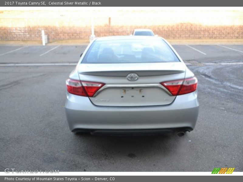 Celestial Silver Metallic / Black 2017 Toyota Camry SE
