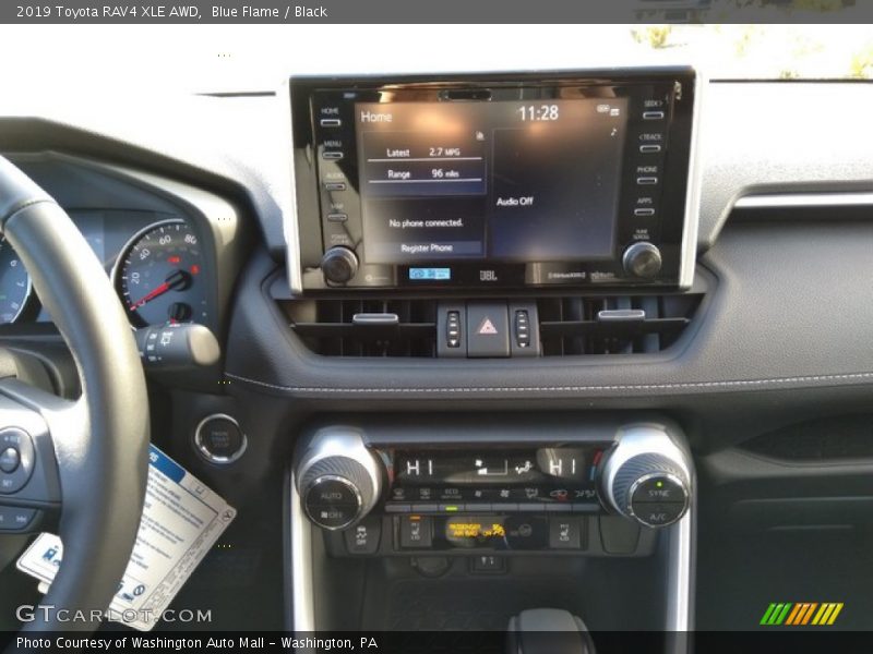 Controls of 2019 RAV4 XLE AWD