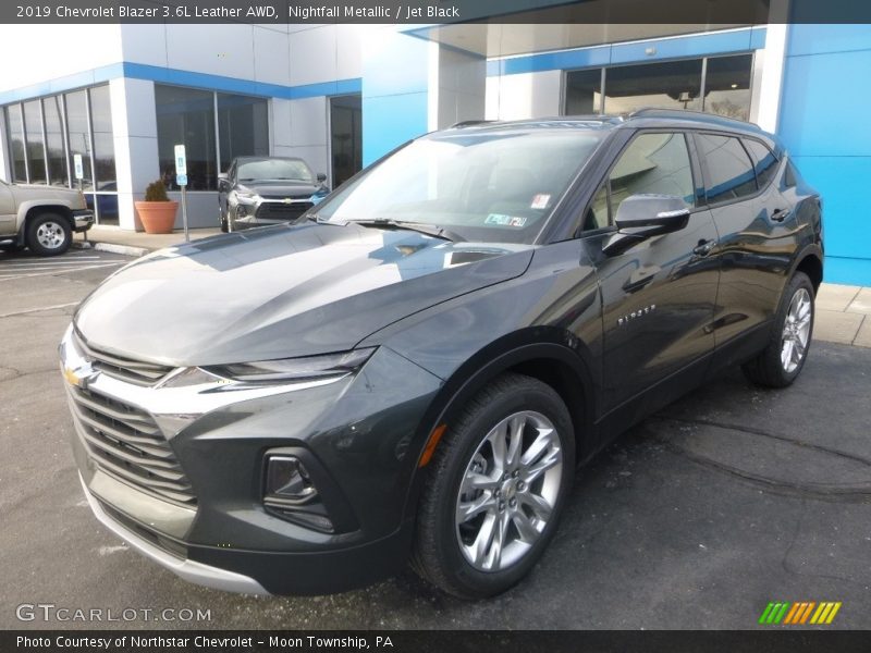 Nightfall Metallic / Jet Black 2019 Chevrolet Blazer 3.6L Leather AWD