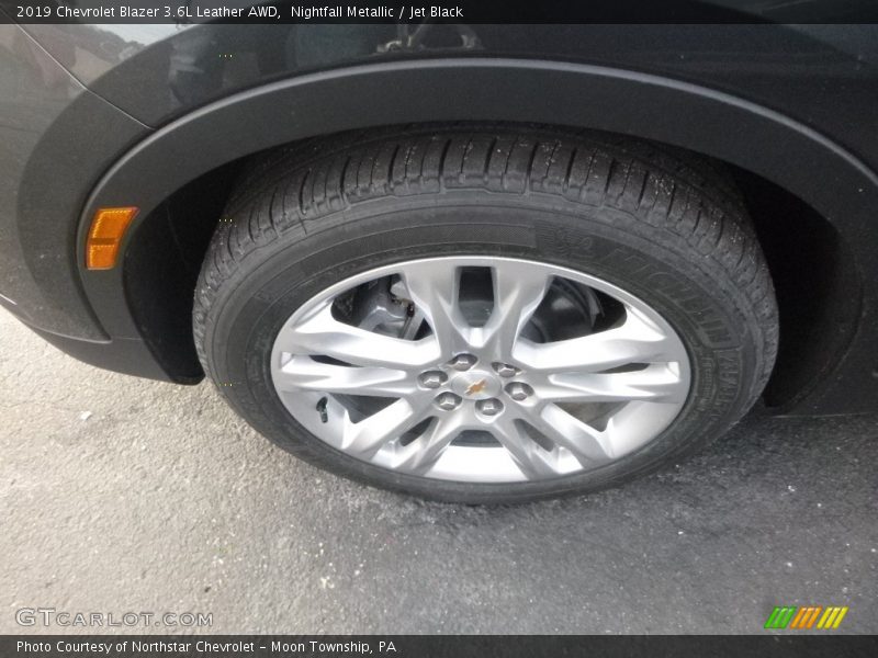 Nightfall Metallic / Jet Black 2019 Chevrolet Blazer 3.6L Leather AWD