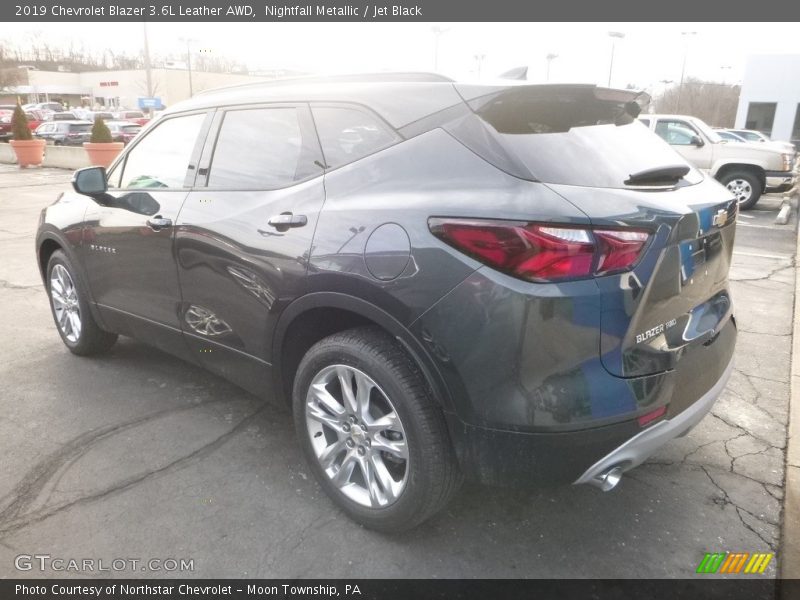 Nightfall Metallic / Jet Black 2019 Chevrolet Blazer 3.6L Leather AWD
