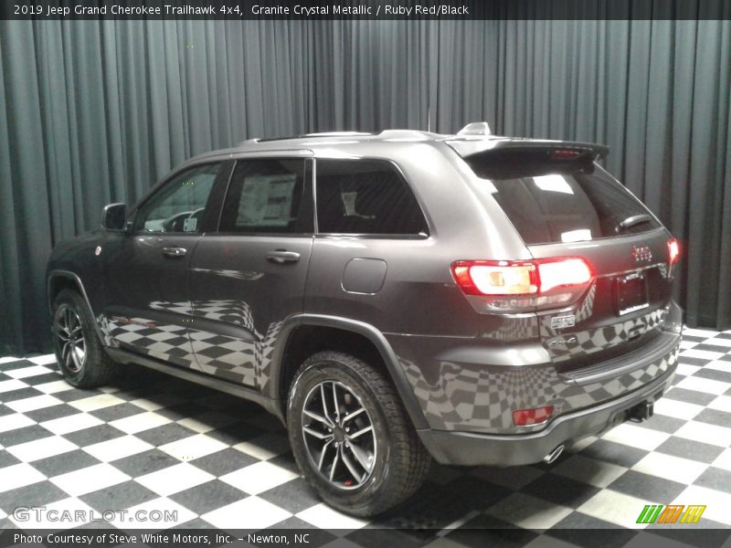 Granite Crystal Metallic / Ruby Red/Black 2019 Jeep Grand Cherokee Trailhawk 4x4