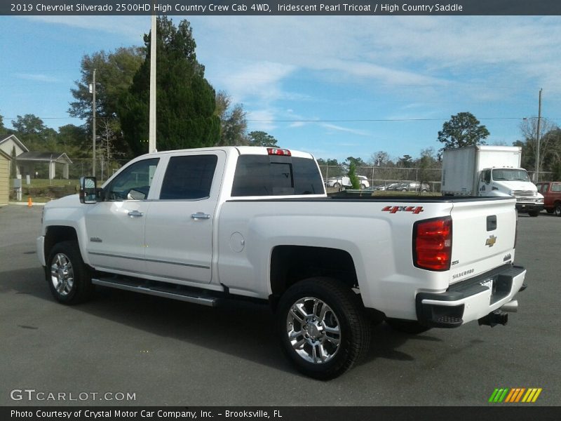 Iridescent Pearl Tricoat / High Country Saddle 2019 Chevrolet Silverado 2500HD High Country Crew Cab 4WD