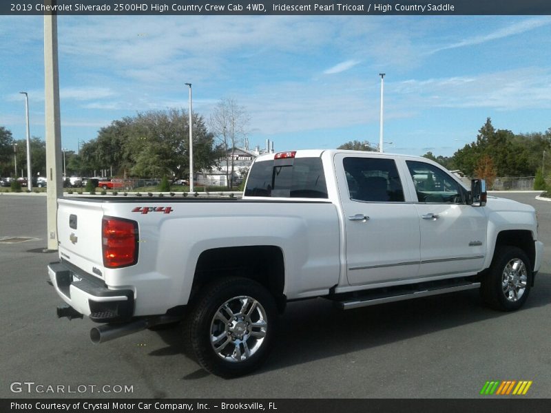 Iridescent Pearl Tricoat / High Country Saddle 2019 Chevrolet Silverado 2500HD High Country Crew Cab 4WD