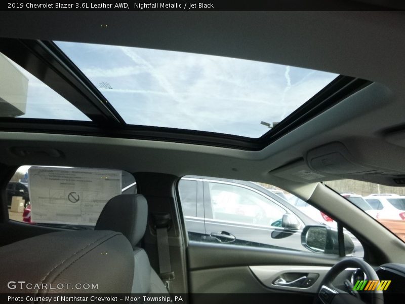 Nightfall Metallic / Jet Black 2019 Chevrolet Blazer 3.6L Leather AWD