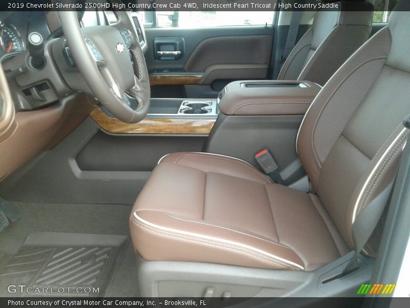Iridescent Pearl Tricoat / High Country Saddle 2019 Chevrolet Silverado 2500HD High Country Crew Cab 4WD