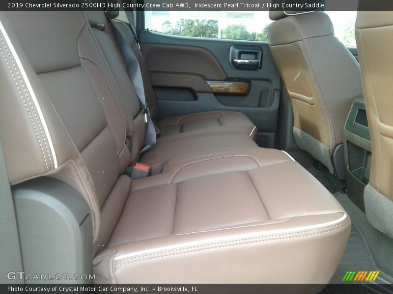 Iridescent Pearl Tricoat / High Country Saddle 2019 Chevrolet Silverado 2500HD High Country Crew Cab 4WD
