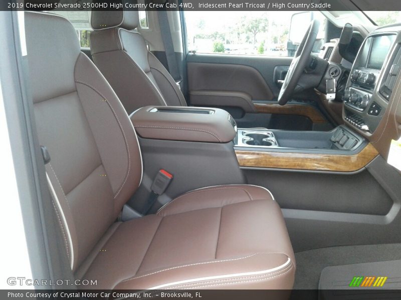 Iridescent Pearl Tricoat / High Country Saddle 2019 Chevrolet Silverado 2500HD High Country Crew Cab 4WD