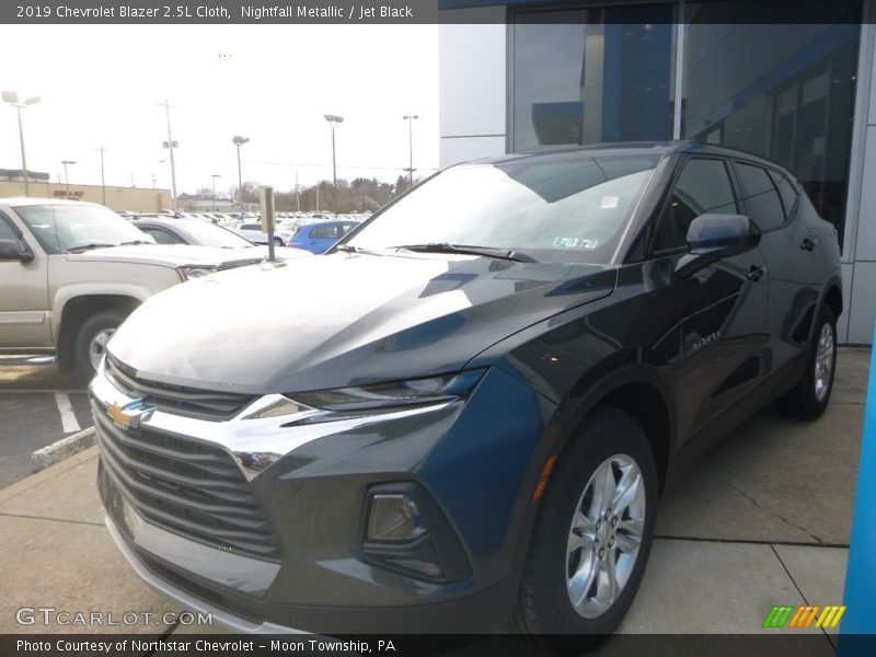 Nightfall Metallic / Jet Black 2019 Chevrolet Blazer 2.5L Cloth