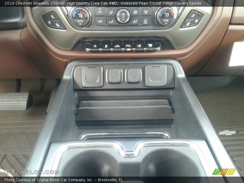 Iridescent Pearl Tricoat / High Country Saddle 2019 Chevrolet Silverado 2500HD High Country Crew Cab 4WD