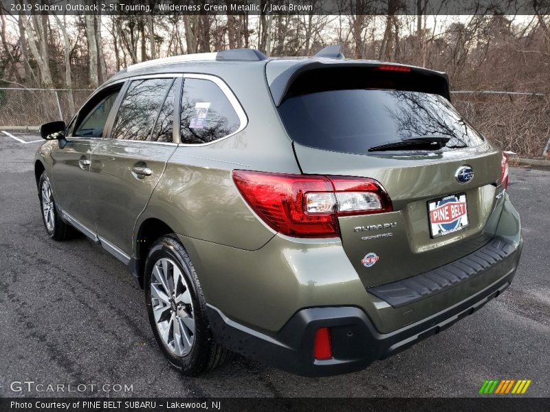Wilderness Green Metallic / Java Brown 2019 Subaru Outback 2.5i Touring