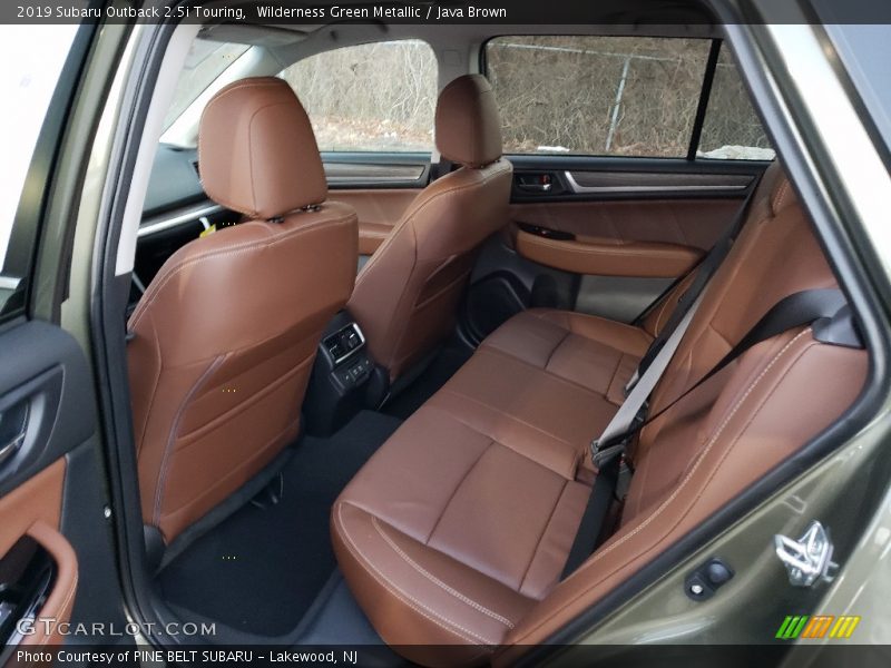 Rear Seat of 2019 Outback 2.5i Touring