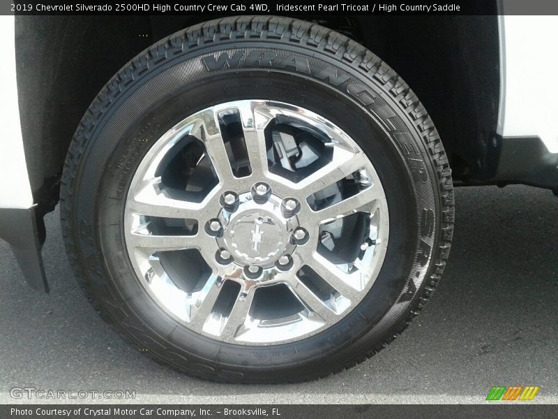 Iridescent Pearl Tricoat / High Country Saddle 2019 Chevrolet Silverado 2500HD High Country Crew Cab 4WD