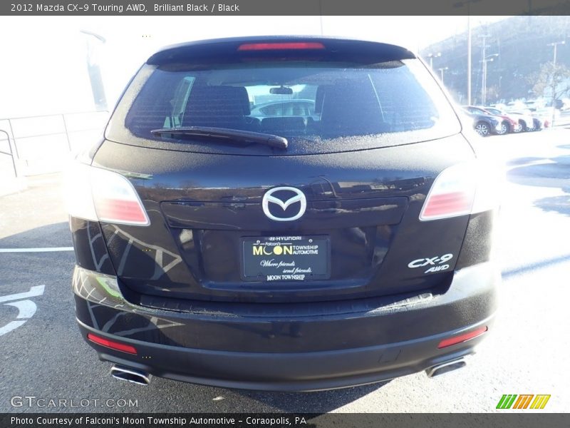Brilliant Black / Black 2012 Mazda CX-9 Touring AWD