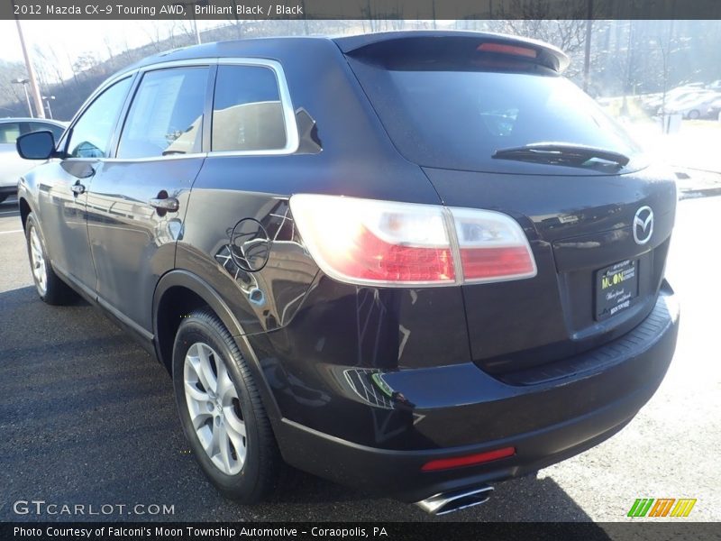 Brilliant Black / Black 2012 Mazda CX-9 Touring AWD