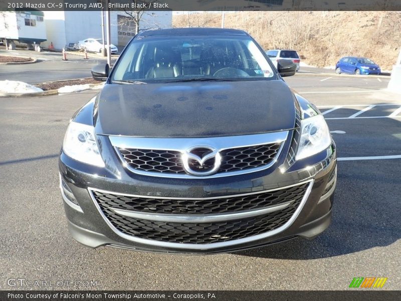 Brilliant Black / Black 2012 Mazda CX-9 Touring AWD