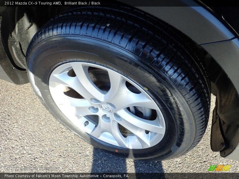Brilliant Black / Black 2012 Mazda CX-9 Touring AWD