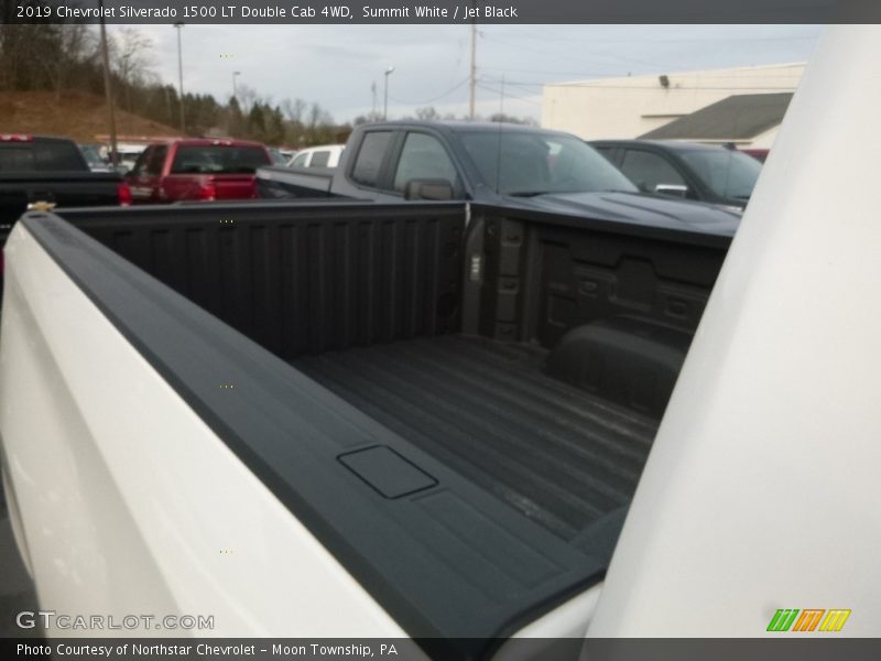 Summit White / Jet Black 2019 Chevrolet Silverado 1500 LT Double Cab 4WD