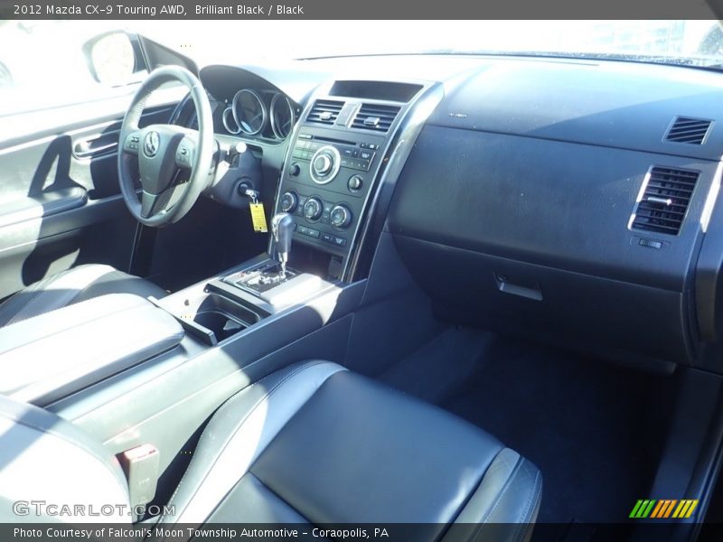 Brilliant Black / Black 2012 Mazda CX-9 Touring AWD