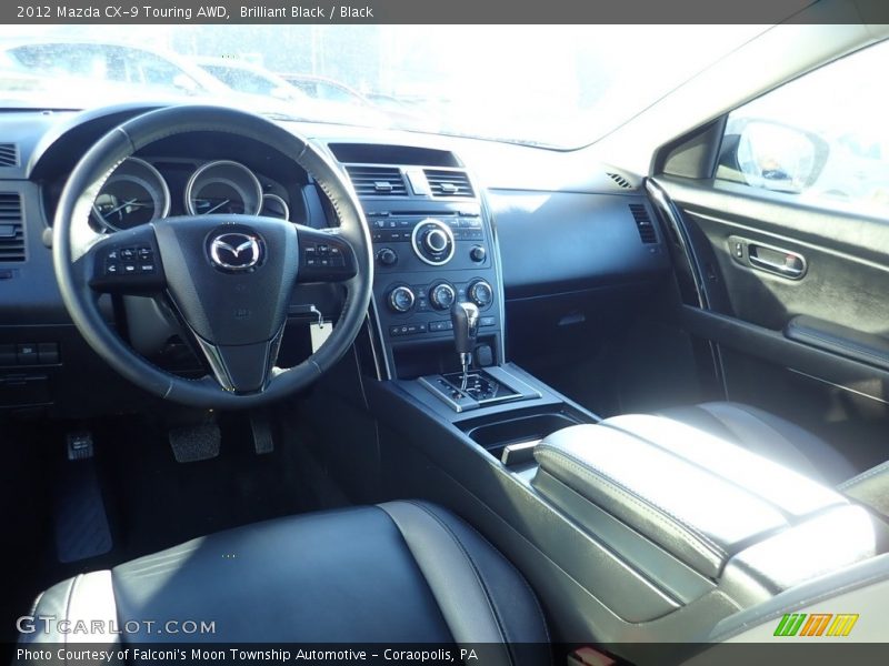 Brilliant Black / Black 2012 Mazda CX-9 Touring AWD
